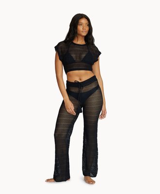 Black Renee Crop Top (final Sale)