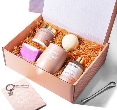 Best Friends Handmade Spa Gift Set 9 Piece