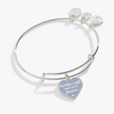 Family Is A Gift That Lasts Forever Charm Bangle