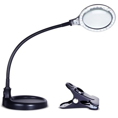 Lightview Pro Flex 2 In 1 Magnifying Desk Lamp
