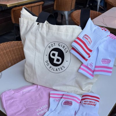 Hot Girls Do Pilates Tote