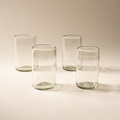 Recycled Handblown Glassware - Set of 4