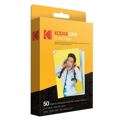 Zink 2x3” Premium Photo Paper (50 Pack)