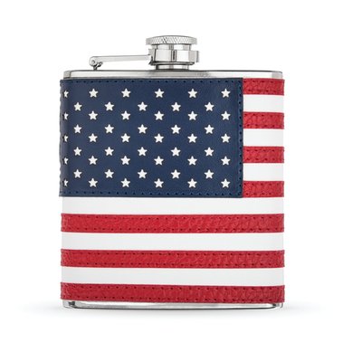 American Flag Flask