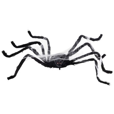 Animated Walking Spider with Sound Halloween Decoration - 24"