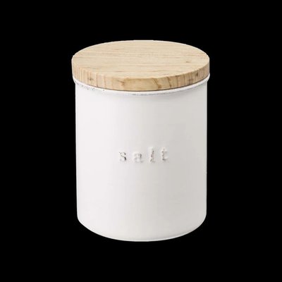 Ceramic Salt Canister