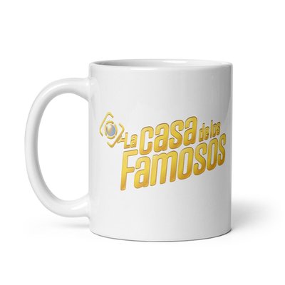 La Casa de los Famosos Taza con Logo