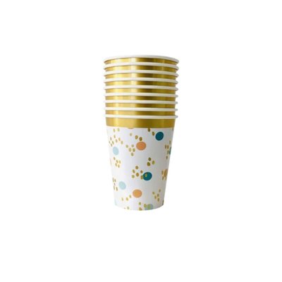 Ma Fete Paper  Cups, Polka-Dot (8)