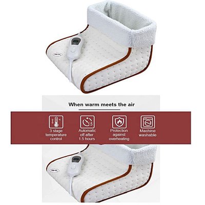 220V Heated Fuzzy Foot Warmer