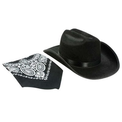 CBBK-HAT Jr. Cowboy Hat with Bandanna