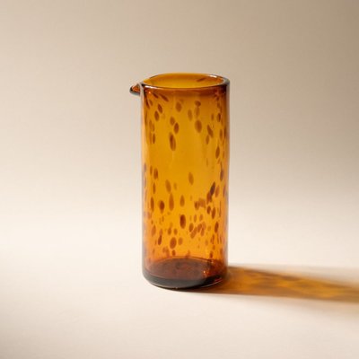 Recycled Handblown Glassware Pitcher
