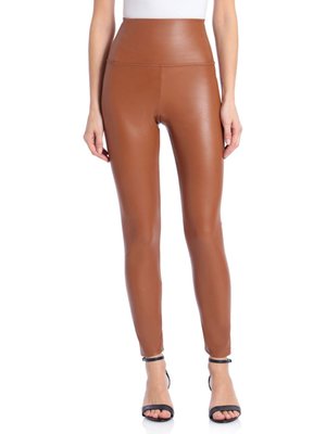 Bagatelle Collection Faux Leather Legging