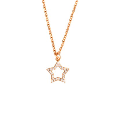 Venice Women's 18k Gold Plated Star Fashion Necklace