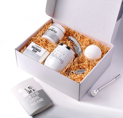 Gifts for Dad - Personalized Gifts for Men - Birthday, Thank You, Funny Wine Spa Gift Box