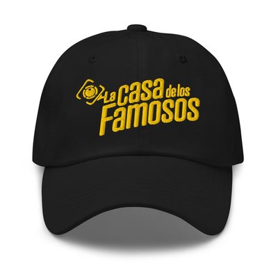 La Casa de los Famosos Hat Logo Embroidered