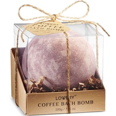 Coffee Handmade Bath Bomb, 7oz Extra Large Spa Body Care Ball