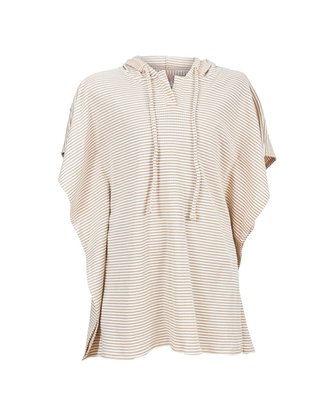 Kids Gold Stripe Reagan Poncho (final Sale)