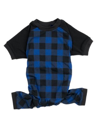 Leveret Dog Cotton Pajama Plaid