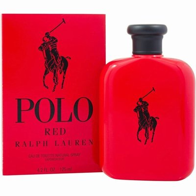 Ralph Lauren Polo Red Eau De Toilette Woody And Spicy Men's Cologne