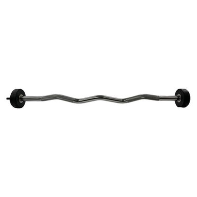 Rubber Coated Pre-weighted Curl Bars
