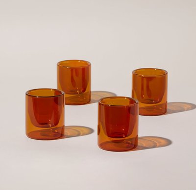 Double Wall Glasses - Pack Of 4