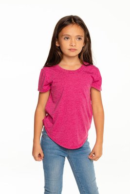 Recycled Vintage Jersey Short Sleeve Scoop Back Shirt