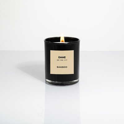 Bamboo  Candle Jar
