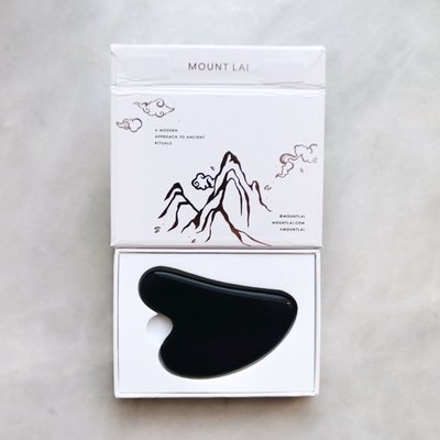 The Black Obsidian Gua Sha Facial Lifting Tool
