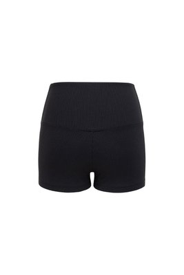 Black Rib Micro Bike Short