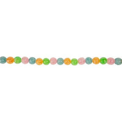 6ft Pastel Faux Candy Frosted Christmas Garland - Unlit