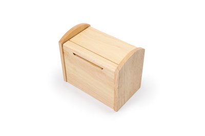 Wooden Recipe Card Box