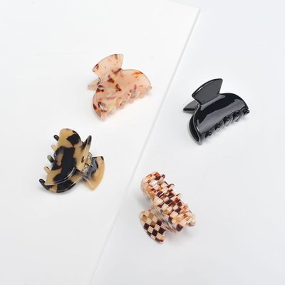 Assorted Mini Hair Claw - 4 Pack