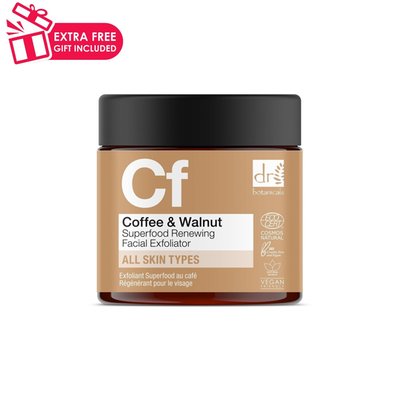 Dr Botanicals Coffee Superfood Renewing Facial Exfoliator 2 fl oz