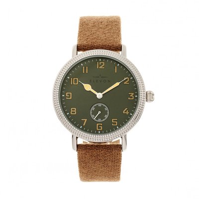 Northrop Wool-overlaid Leather-band Watch