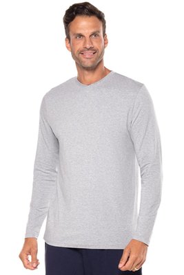 Morada Men Ls V-neck T-shirt