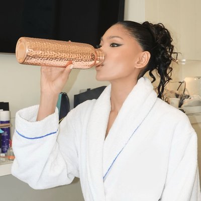 Copper Wellness Water Bottle