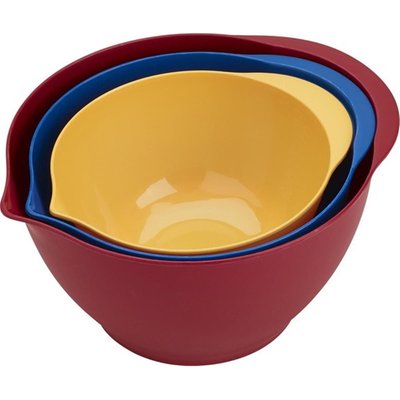 Plastic Mixg Bowl Set  Piece
