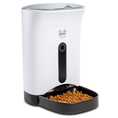 Arf Pets Automatic Pet Feeder W/Portion Control, Voice Recording & Programmable Up to 4 Meals a Day