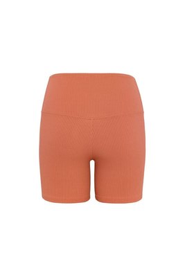 Coral Rib Midi Bike Short