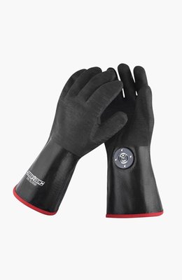 Freedom Bbq  Gloves 18" Cuffs With Magnetic Safety Clip