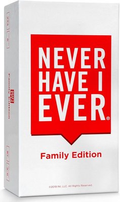 Never Have I Ever Party Card Game: Family Edition, Ages 8 And Above
