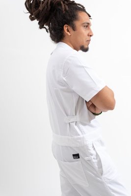 Blue Skies Short Sleeve Jumpsuit