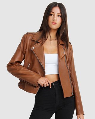 Just Friends Leather Jacket
