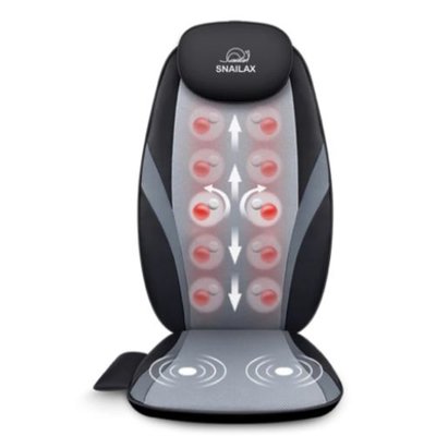 Shiatsu Back Massager with Heat & Vibration