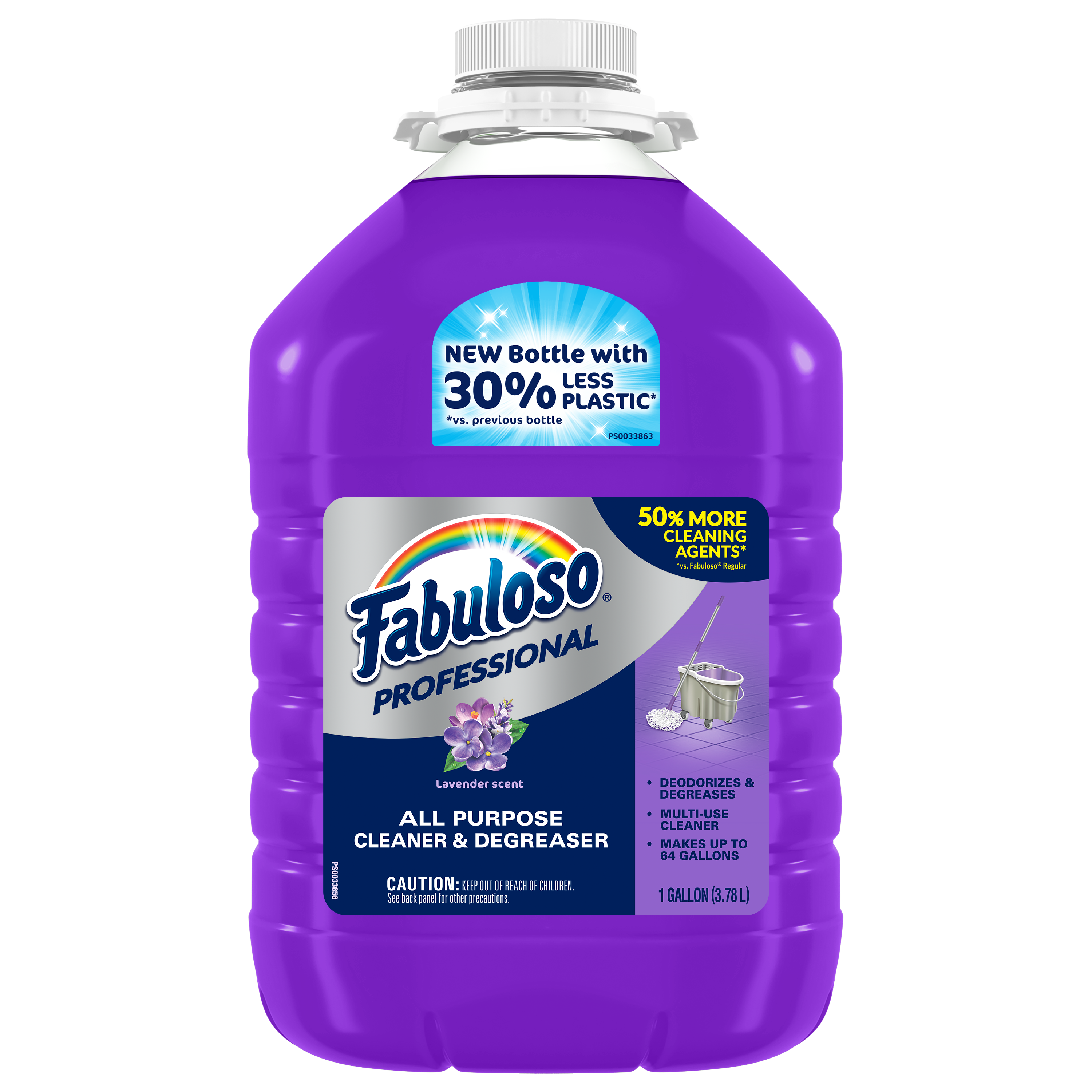 All-Purpose Cleaner, Lavender Scent, 1 gal Bottle, 4/Carton CPC05253