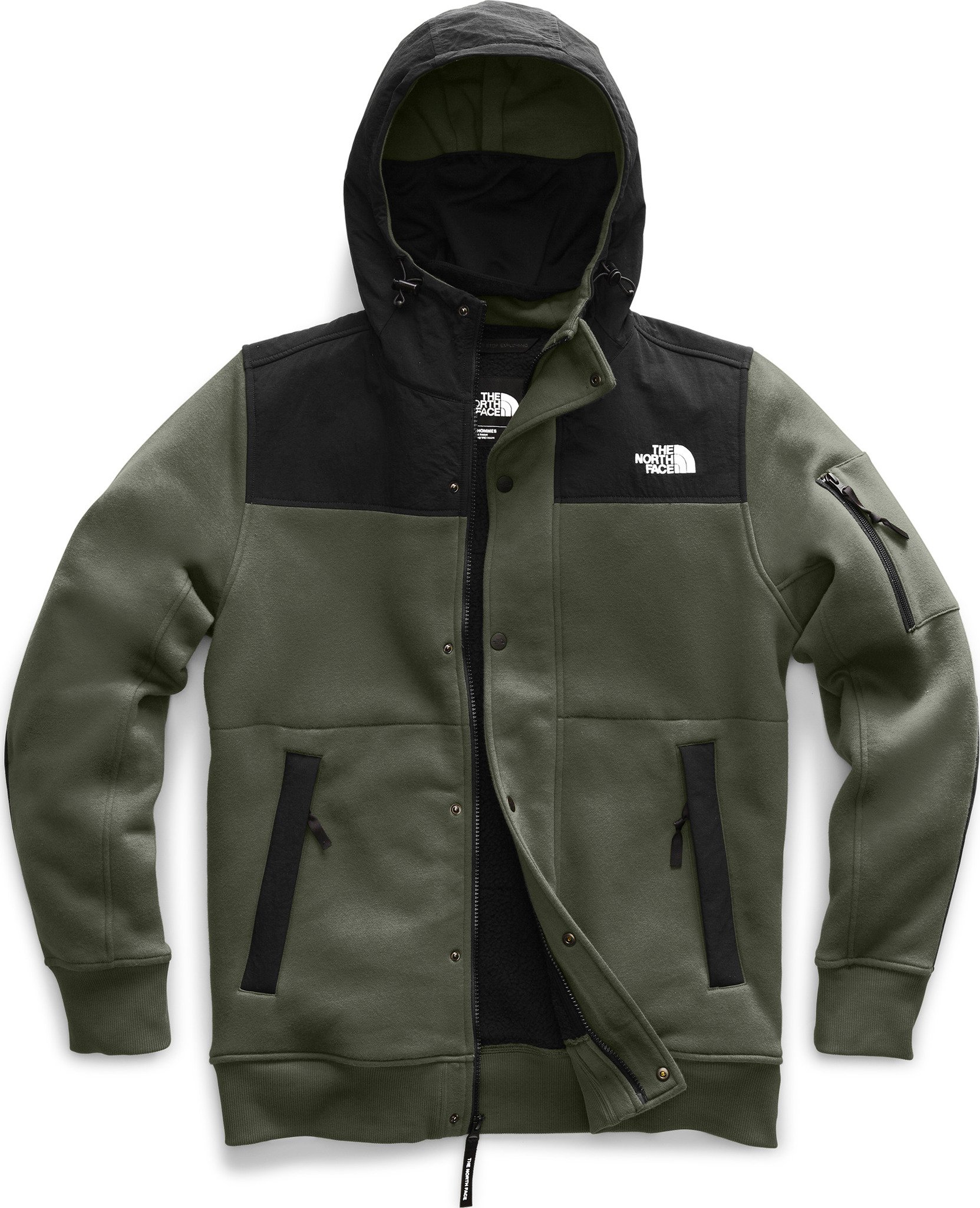 North face sherpa lined rivington jacket sale