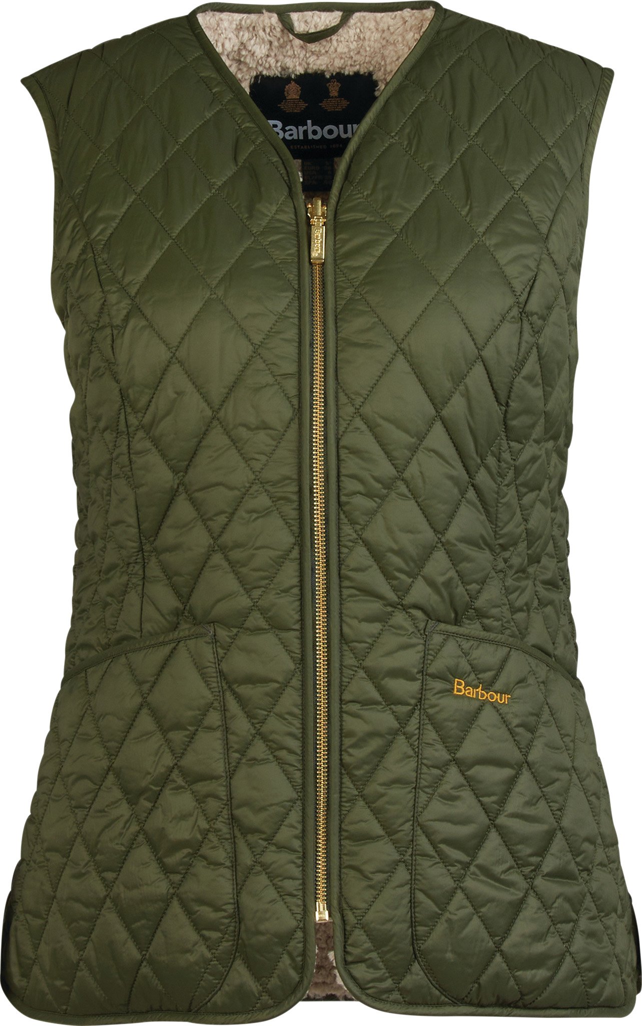 Barbour jacket liner womens online