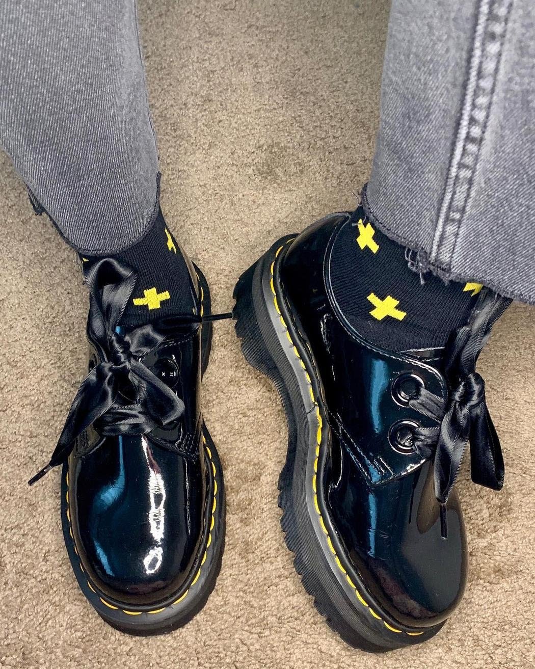 ドクターマーチン HOLLY PLATFORMSHOES Dr Martens 1461 Holly Jadon Platform Quad Chunky 1461 Shoes