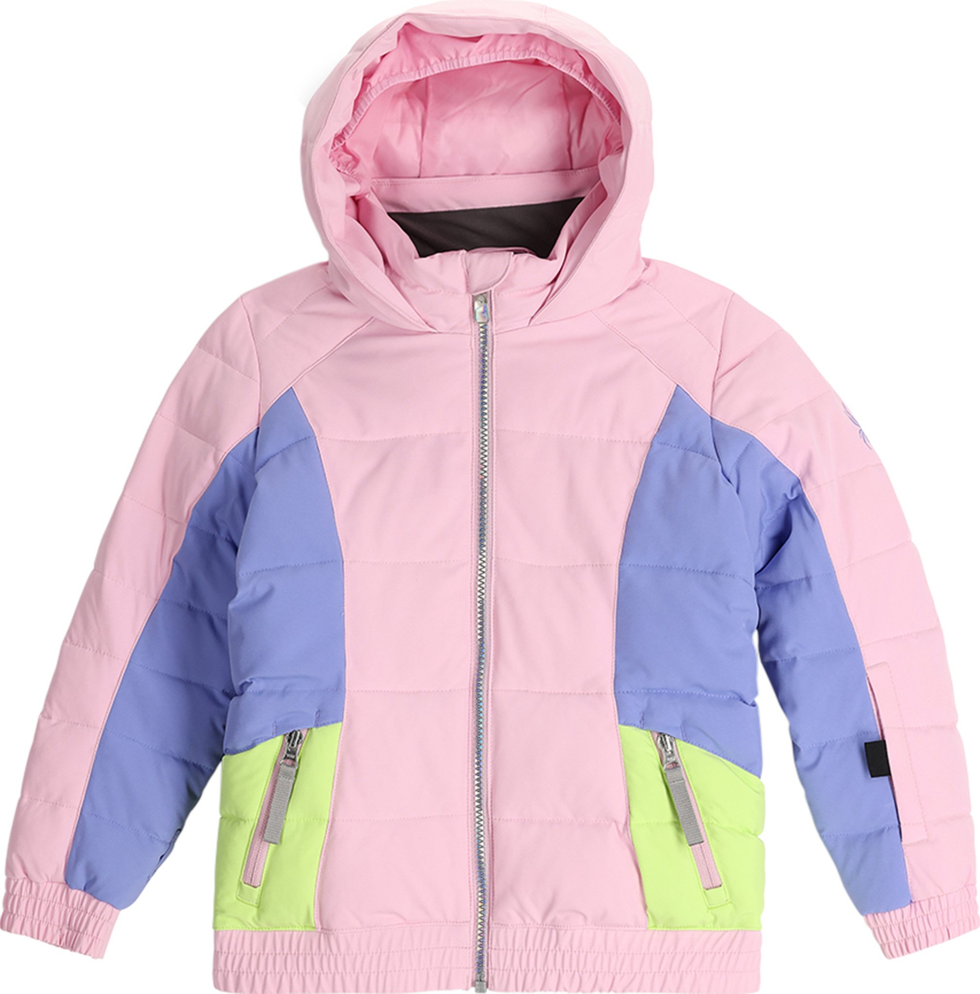 Spyder Zadie Synthetic Down Jacket Little Girls Petal Pink 2T