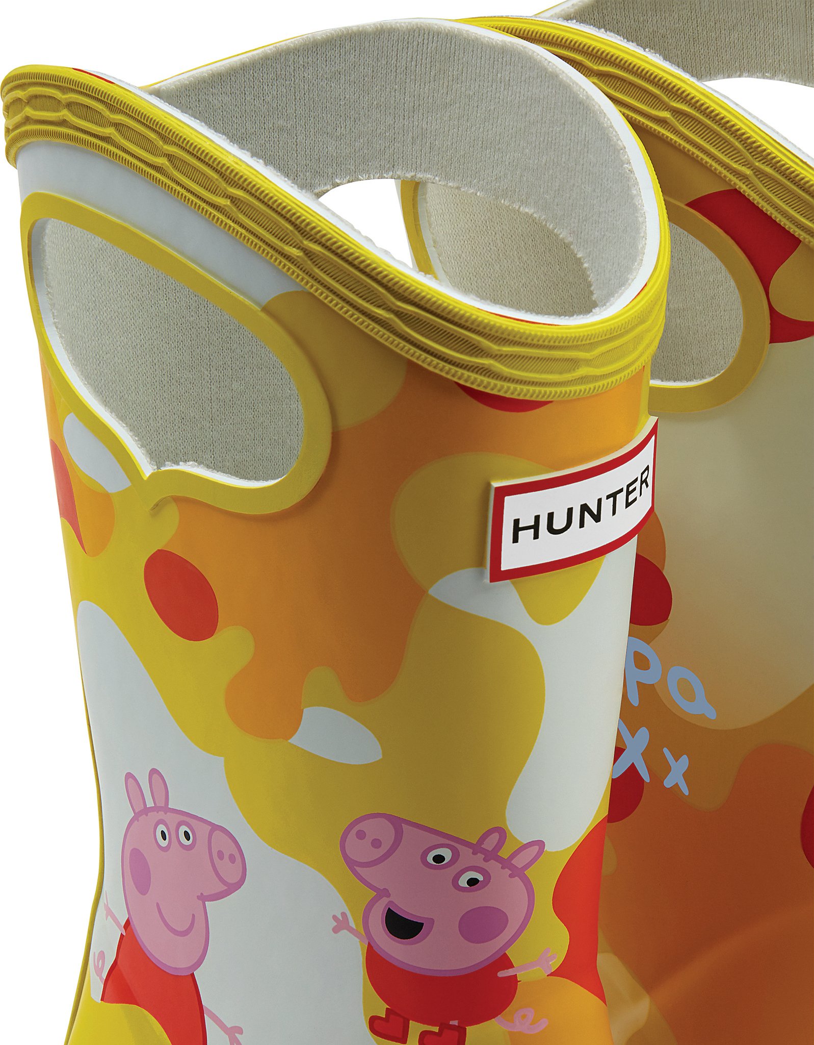 Hunter Original Kids First Peppa Pig Grab Handle Rain Boots Kids The Last Hunt